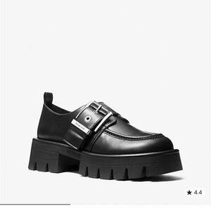 Michael Michael Kors Colby Black Leather Loafers